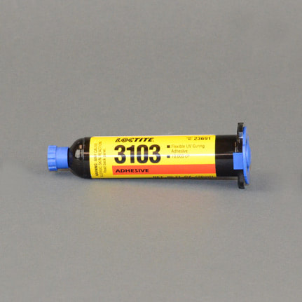 漢高樂(lè)泰 3103 Flex UV固化膠粘劑 透明 25毫升 注射器