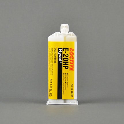 漢高樂(lè)泰 Hysol E-20HP環(huán)氧樹(shù)脂粘合劑 灰白色 50毫升 卡筒包裝
