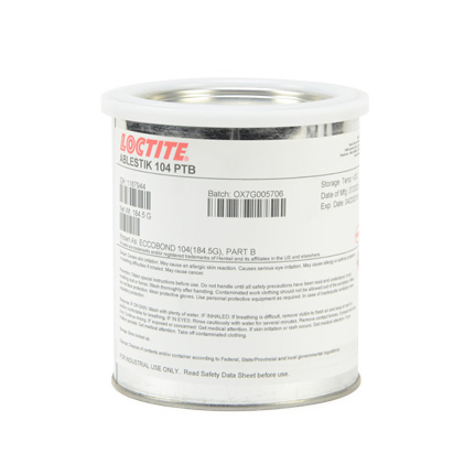 漢高樂(lè)泰 Ablestik 104環(huán)氧膠粘劑B部分 白色 6.5盎司 罐裝